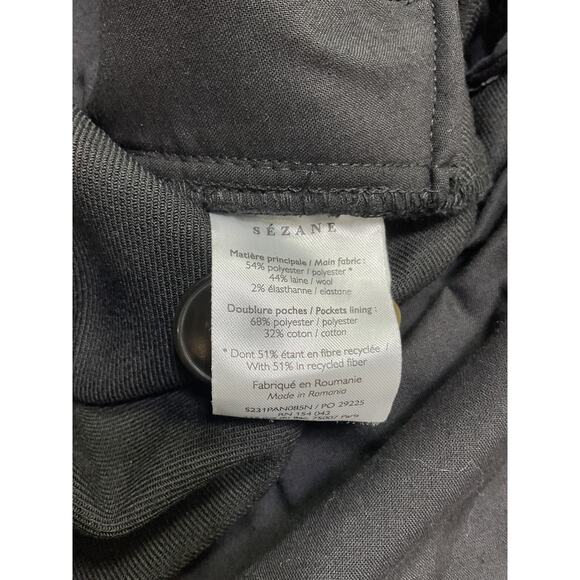 S�zane 'Damon' Black Trousers Size 44 - Picture 4 of 5